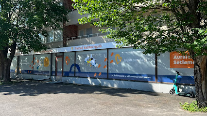 Aurala folkhogskola, Auralan Setlementti kaupungissa Turku